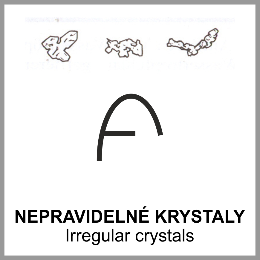 Nepravidelné krystaly
